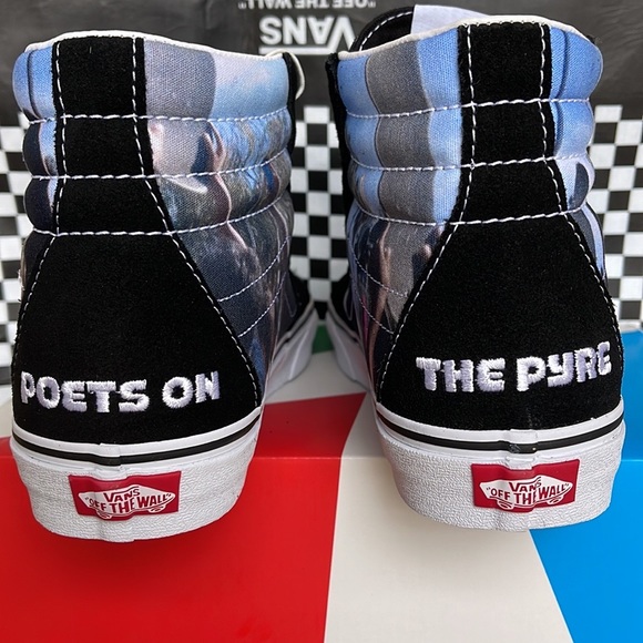 Vans Sk8-Hi Moca Frances Stark/Black Men’s sneakers - Picture 15 of 16